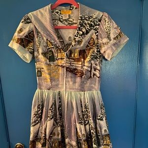 Bernie Dexter Lauren Dress in Winter Wonderland